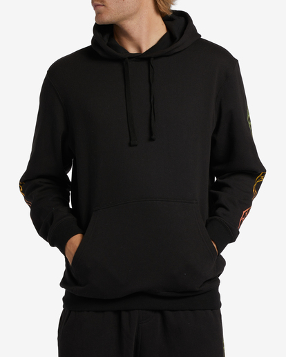 2 Short Sands Pullover Hoodie Black ABYFT00321 Billabong