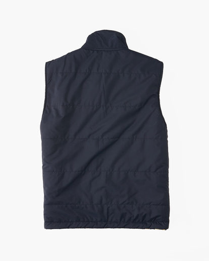 13 Trail - Omkeerbaar Vest met Colhals en Rits voor Heren Blue ABYFT00356 Billabong