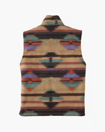 14 Trail - Omkeerbaar Vest met Colhals en Rits voor Heren Blue ABYFT00356 Billabong