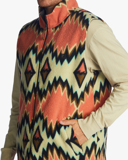 10 A/Div Trail Reversible Full-Zip Vest Black ABYFT00356 Billabong