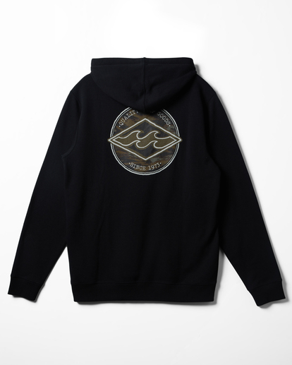 5 Rotor Diamond Pullover Hoodie Black ABYFT00386 Billabong