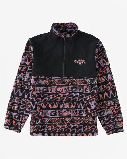 9 Boundary Re-Issue - Sudadera Técnica con Media Cremallera  para Hombre Negro ABYFT00435 Billabong