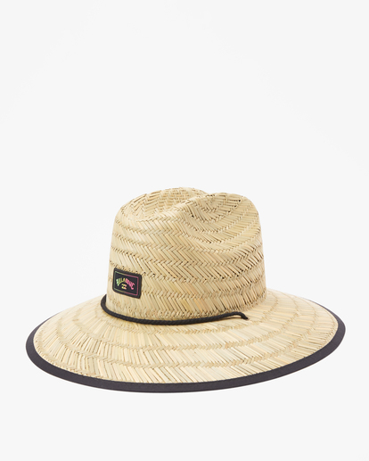 0 Tides Print Straw Lifeguard Hat Black ABYHA00216 Billabong