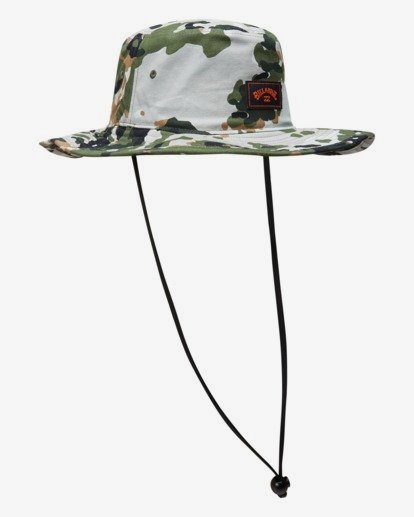 2 Big John Print Surf Safari Hat Green ABYHA00218 Billabong