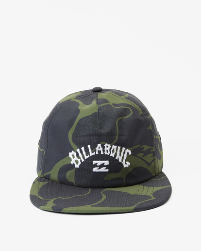 1 Arch Team Print Strapback Hat Green ABYHA00331 Billabong
