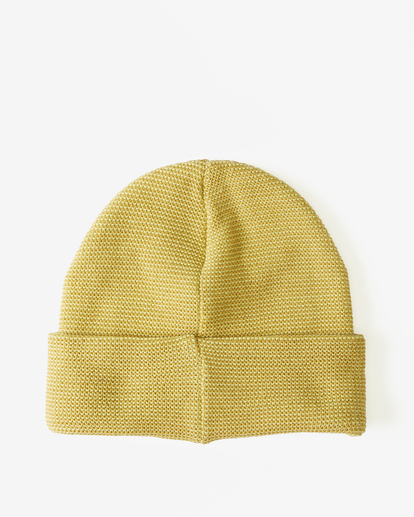 1 A/Div Stacked Ribbed Beanie Green ABYHA00338 Billabong