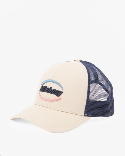 0 Walled Trucker Hat Beige ABYHA00374 Billabong