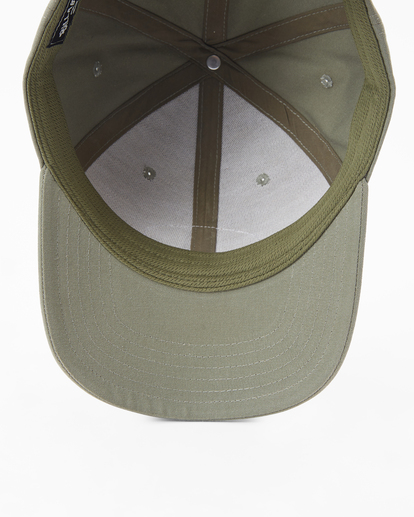 4 Walled - Snapback Cap for Men Green ABYHA00379 Billabong