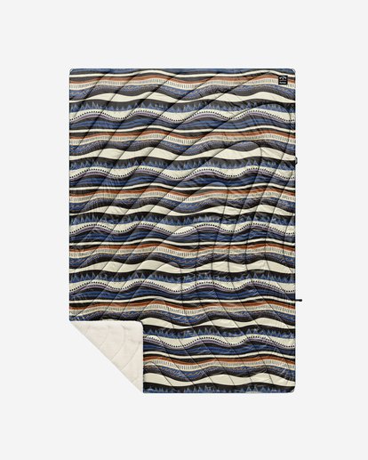 0 Rumpl x A/Div Sherpa Puffy Blanket White ABYHM00109 Billabong