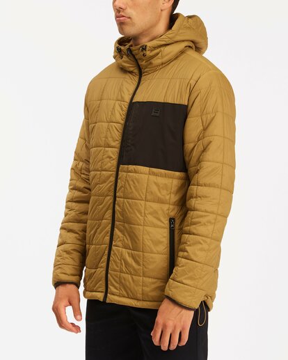 8 A/Div Journey Hooded Zip-Up Puffer Jacket  ABYJK00116 Billabong