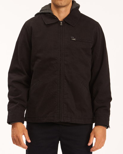 1 Barlow Hooded Jacket Black ABYJK00122 Billabong