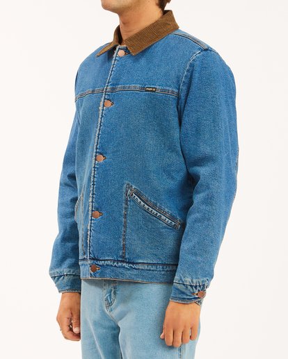 Wrangler Range Denim Sherpa Jacket 