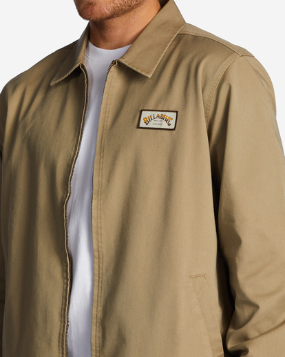 6 Station Workwear Jacket Beige ABYJK00168 Billabong