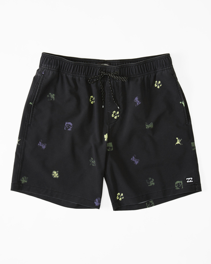 0 Sundays Layback 17" Boardshorts Black ABYJV00103 Billabong