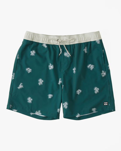 0 Sundays Layback 17" Boardshorts Green ABYJV00103 Billabong
