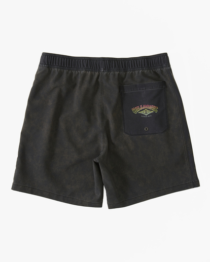 1 Riot Layback - Calções de banho pelo joelho para Homem Preto ABYJV00105 Billabong