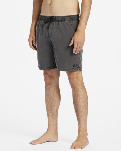 3 All Day Layback 17" Boardshorts Black ABYJV00113 Billabong