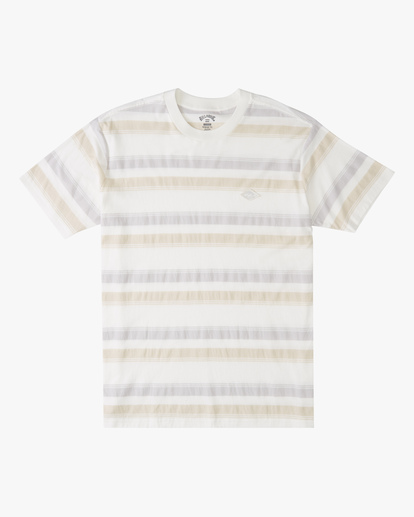 4 Die Cut Crew Neck T-Shirt White ABYKT00118 Billabong