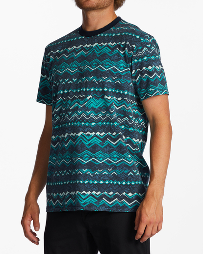 1 Realm T-Shirt Blue ABYKT00198 Billabong