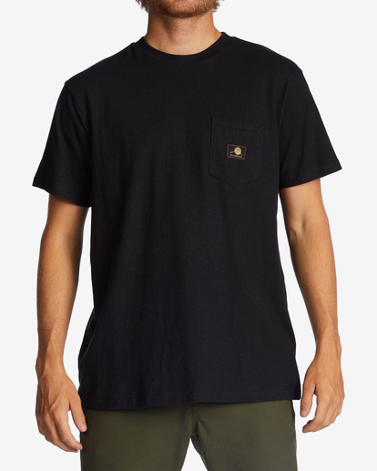 0 Hemp Pocket T-Shirt Black ABYKT00199 Billabong