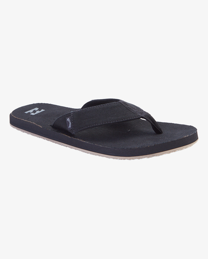 1 Overhead Hemp Slip-On Sandals Black ABYL100022 Billabong