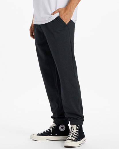 1 Hudson Fleece Sweatpants Black ABYNP00155 Billabong
