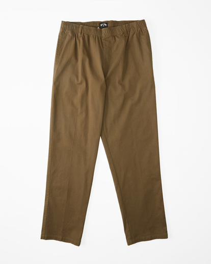 0 Larry Beach Elasticized Pants Green ABYNP00167 Billabong