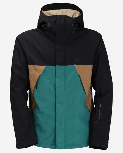 8 A/Div Expedition 15K Insulated Snow Jacket Green ABYTJ00103 Billabong