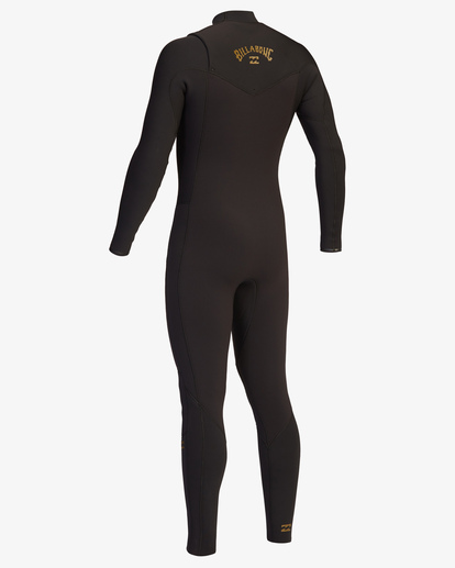 4 3/2 Revolution Chest Zip Full Wetsuit Black ABYW100127 Billabong