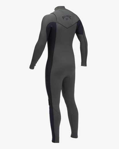 2 4/3 Revolution Chest Zip Steamer Wetsuit Black ABYW100128 Billabong