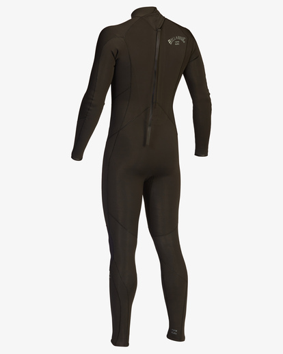 4 4/3 Absolute Back Zip Full Wetsuit Black ABYW100137 Billabong