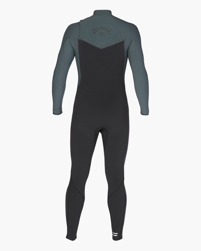 3 3/2 Revolution Chest Zip Full Wetsuit Black ABYW100176 Billabong