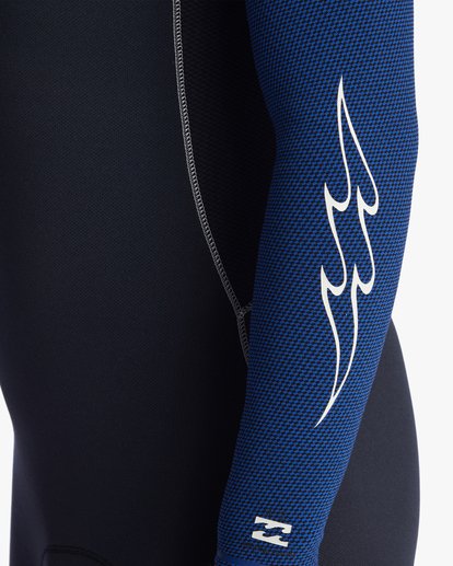 5 3/2mm Revolution - Chest Zip Wetsuit for Men Blue ABYW100176 Billabong