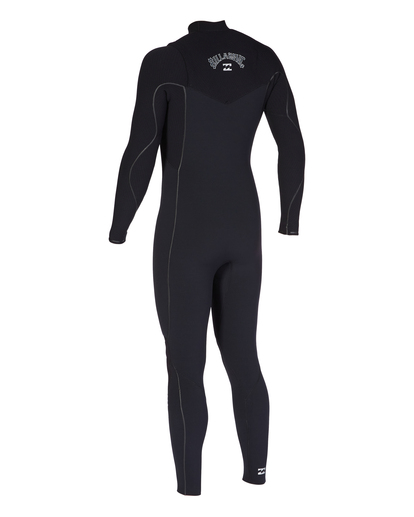 4 4/3 Furnace Natural Zipperless Full Wetsuit Black ABYW100184 Billabong