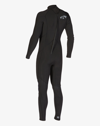 2 302 Absolute Back Zip GBS Wetsuit Black ABYW100189 Billabong