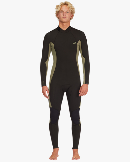 2 3/2 Absolute Back Zip Full Wetsuit Green ABYW100189 Billabong