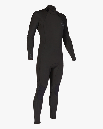 13 4/3 Absolute Back Zip Full Wetsuit Black ABYW100190 Billabong