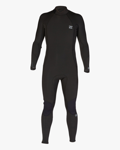 8 4/3 Absolute Back Zip Full Wetsuit Black ABYW100190 Billabong