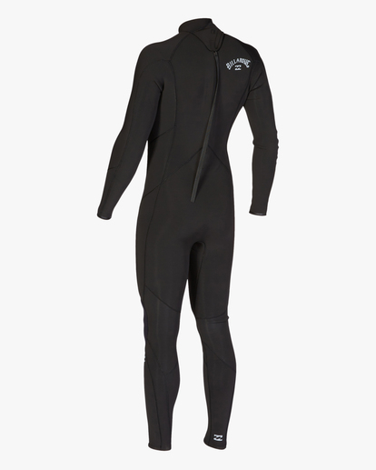 4 4/3mm Absolute - Back Zip Wetsuit for Men Black ABYW100190 Billabong