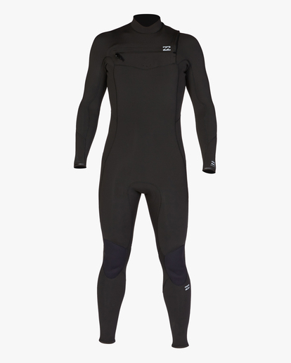 0 3/2 Absolute Chest Zip GBS Wetsuit Black ABYW100192 Billabong