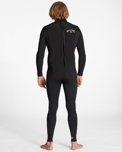 4 3/2mm Absolute 2022 - Back Zip Wetsuit for Men Black ABYW100211 Billabong