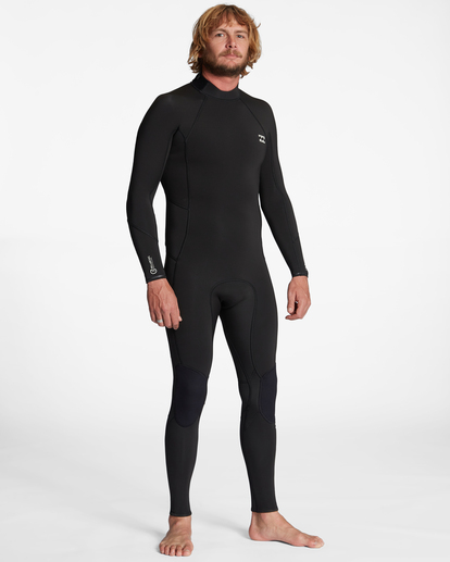 2 3/2mm Absolute 2022 - Back Zip Wetsuit for Men Black ABYW100211 Billabong