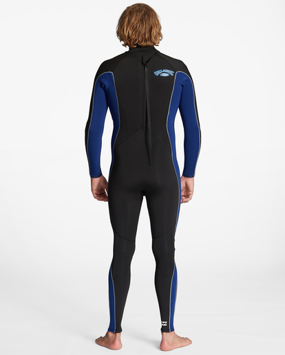 4 3/2mm Absolute 2022 - Traje de Surf con Cremallera en la Espalda para Hombre Azul ABYW100211 Billabong