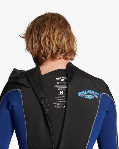 7 3/2mm Absolute Back Zip Wetsuit Blue ABYW100211 Billabong