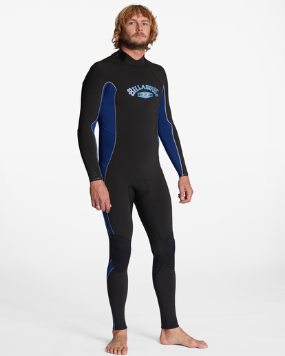 2 3/2mm Absolute Back Zip Wetsuit Blue ABYW100211 Billabong