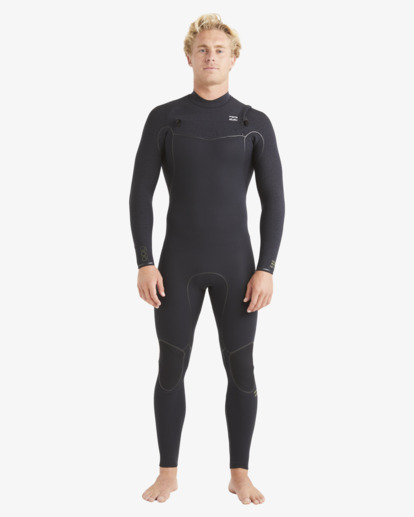 0 5/4mm Furnace Natural - Chest Zip Wetsuit for Men Black ABYW100228 Billabong