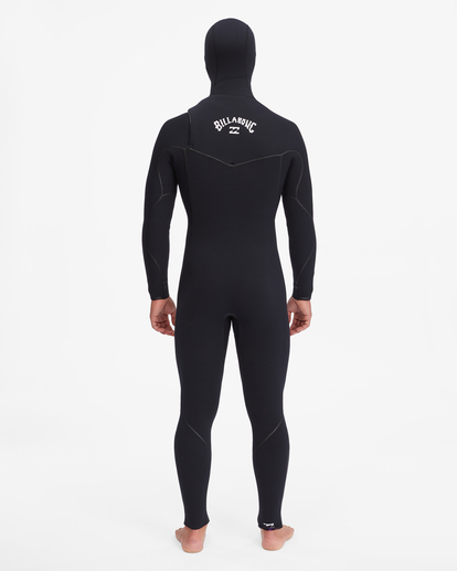 3 5/4 Furnace Chest Zip Hooded Full Wetsuit Black ABYW200102 Billabong