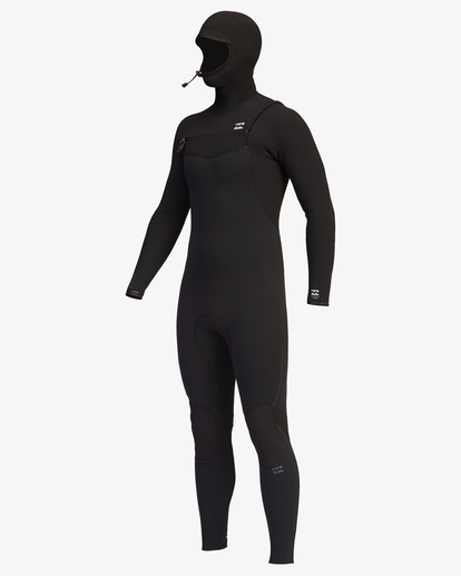 1 4/3 Furnace Comp Chest Zip Hooded Full Wetsuit Black ABYW200103 Billabong