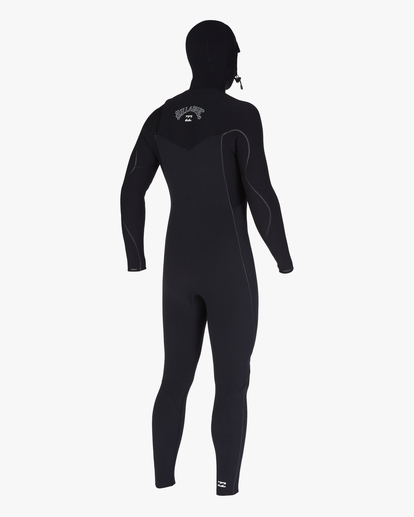 2 4/3 Furnace Comp Hooded Chest Zip Full Wetsuit Black ABYW200112 Billabong