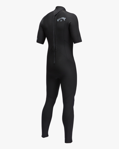 3 2/2 Absolute Back Zip Short Sleeve Full Wetsuit Black ABYW300105 Billabong